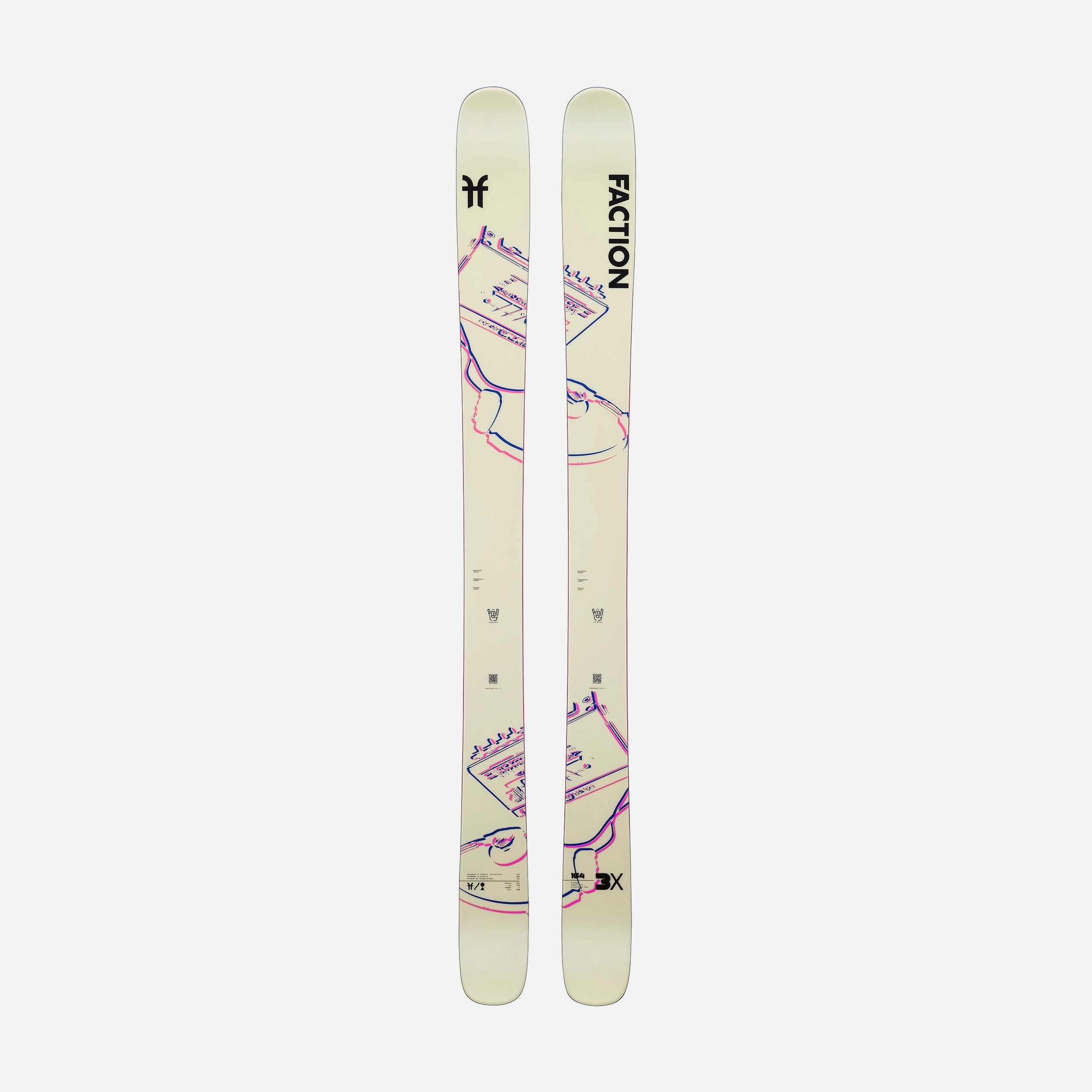 Faction Prodigy 3X | 2024 Women's Freeride Ski – Faction Skis UK