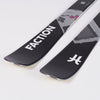 Faction skis kid twin tip black ski with pirate design 