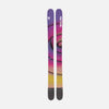 Yellow and purple powder freeride Faction Studio 3 ski topsheet 2026